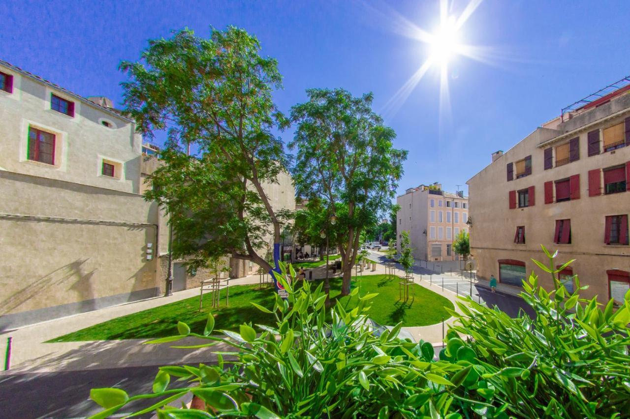 Retromirabeau "Le Raspail" - 65M2 Avec Vue - 2 Chambres - 4 Pers - Cours Mirabeau Halles Gare - Emplacement Top - Cheques Vacances Connect Narbonne Exteriör bild